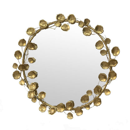 GOLD LEAF WALL MIRROR