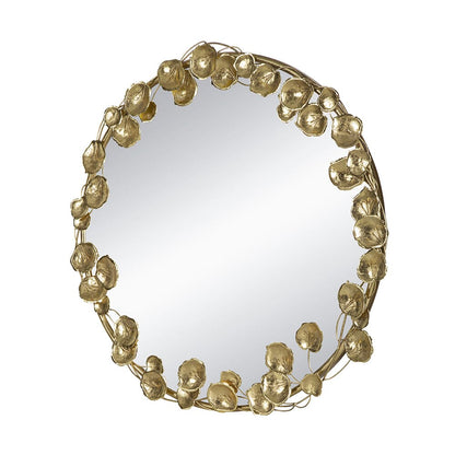 GOLD LEAF WALL MIRROR