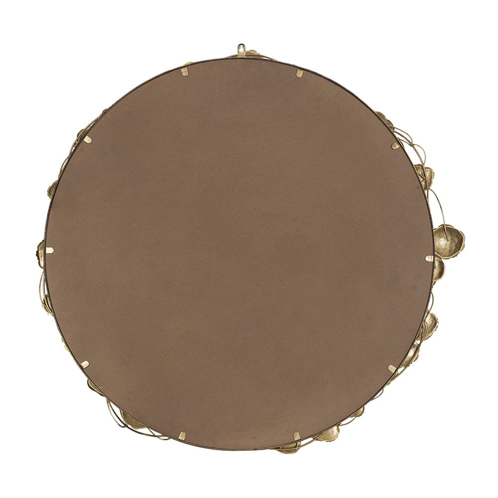 GOLD LEAF WALL MIRROR